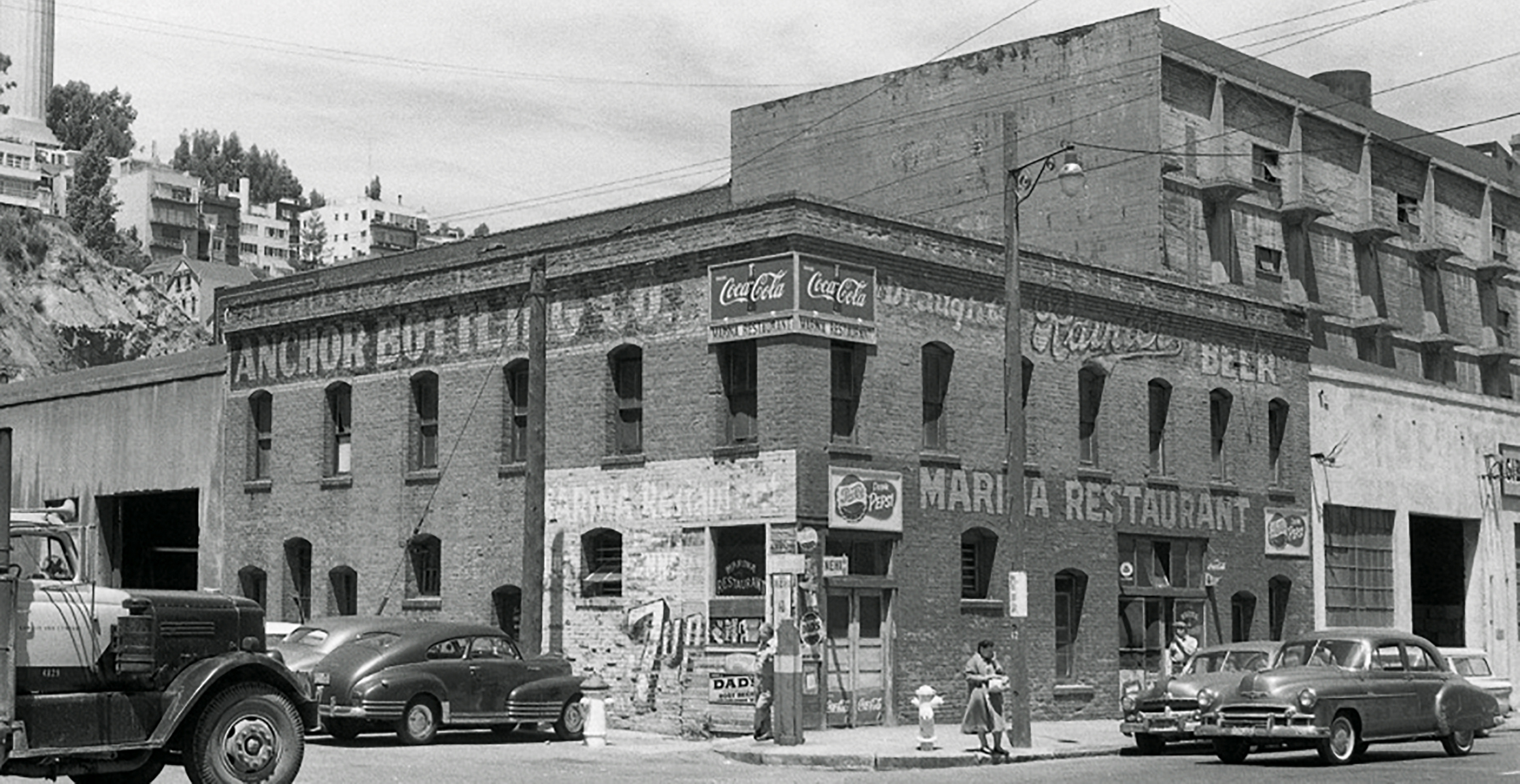 Exterior of 1105 Battery Street in San Francisco CA in 1959